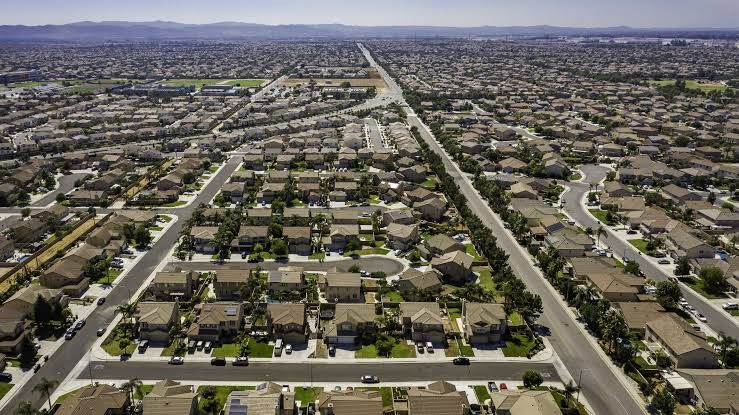 Eastvale CA Aerial Photo