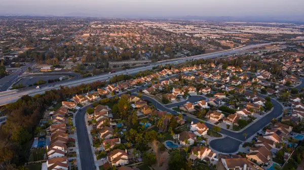 Chino Hills CA Aerial Photo