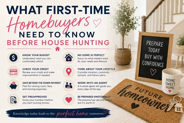 What First-Time Homebuyers Need to Know Before House Hunting,Chelli Smith