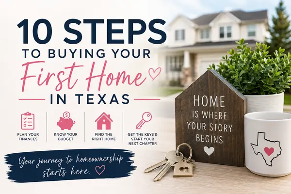 10 Steps to Buying Your First Home in Texas,Chelli Smith