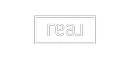 Real Logo Outline White