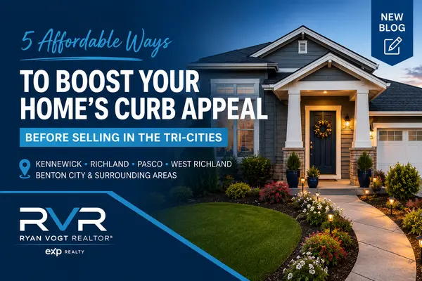 feature image of 5 Affordable Ways to Boost Your Home's Curb Appeal Before Selling in the Tri-Cities