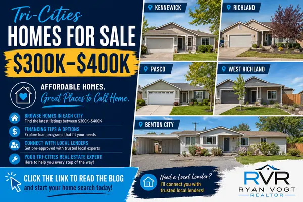 Tri-Cities Homes for Sale Between $300,000–$400,000,Ryan Vogt