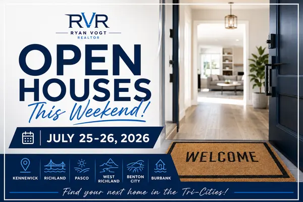 feature image of Tri-Cities Open Houses This Weekend: July 25-26, 2026