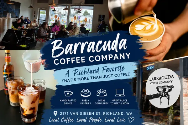 feature image of Barracuda Coffee Company: A Richland Favorite That's More Than Just Coffee
