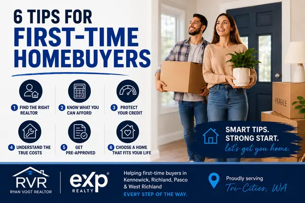 feature image of 6 Tips for First-Time Homebuyers in the Tri-Cities, WA