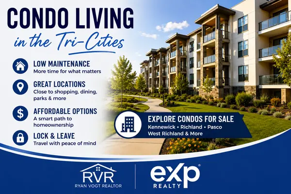 feature image of Condos for Sale in Tri-Cities, WA: Are They a Good Fit for You?