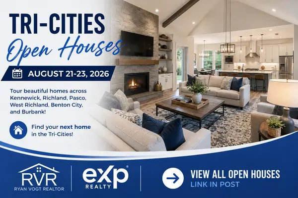 Tri-Cities Open Houses This Weekend: August 21-23, 2026