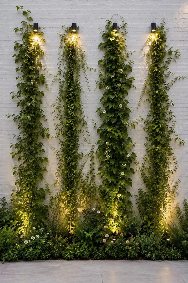 Vines vertical garden