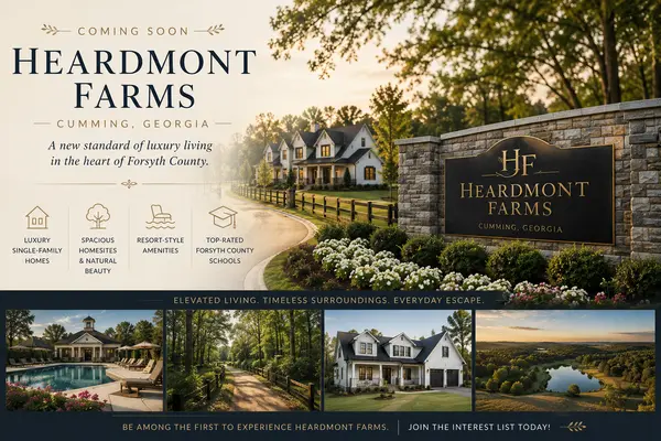 feature image of Heardmont Farms: Forsyth County’s Next Luxury Destination by Toll Brothers
