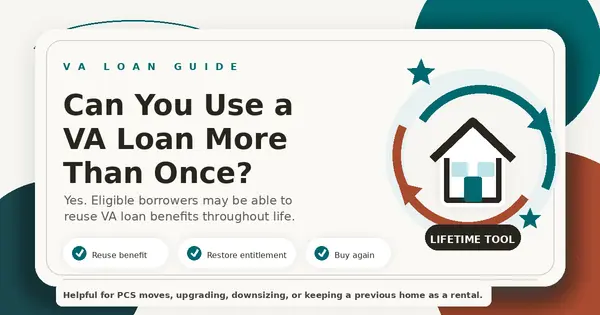feature image of Can You Use a VA Loan More Than Once?
