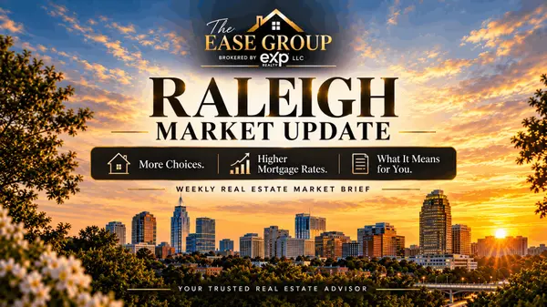 feature image of Raleigh Housing Market Update: More Choices, Higher Mortgage Rates & What It Means for You