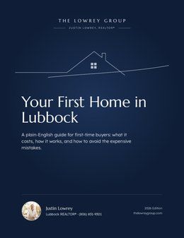 First-time homebuyer guide cover