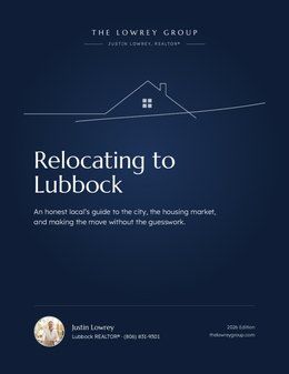 Relocating to Lubbock guide cover