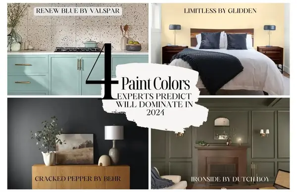 feature image of Top 4 Paint Colors for 2024: A Guide to the Latest Trends