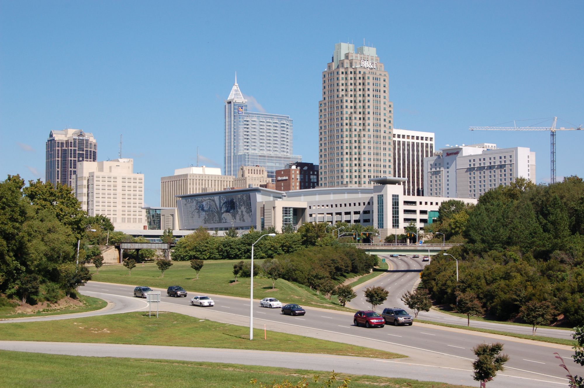 Skyline of Raleigh 