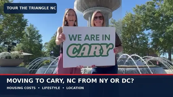 feature image of  Moving from NY or DC to Cary, NC? What you need to know about housing, lifestyle, &amp; location