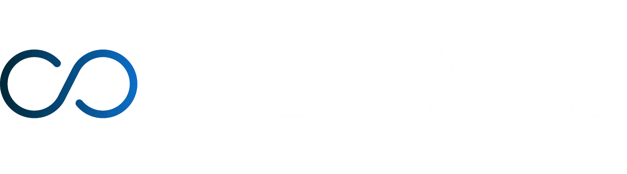 logo color with white text