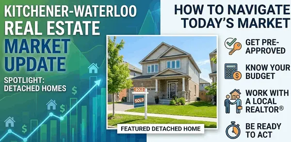 feature image of Kitchener-Waterloo Real Estate Market Update: Detached Homes and How to Navigate Today’s Market