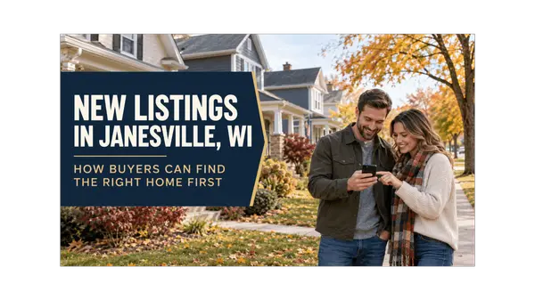 New Listings in Janesville, WI: How Buyers Can Find the Right Home First
