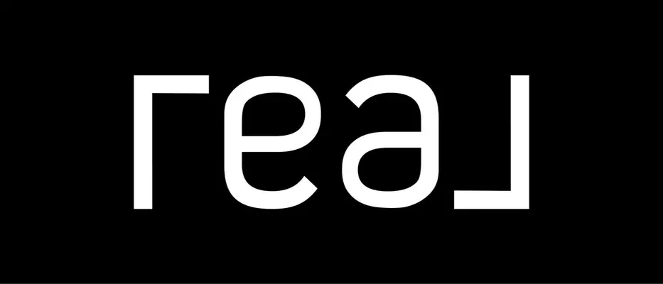 Real logo black