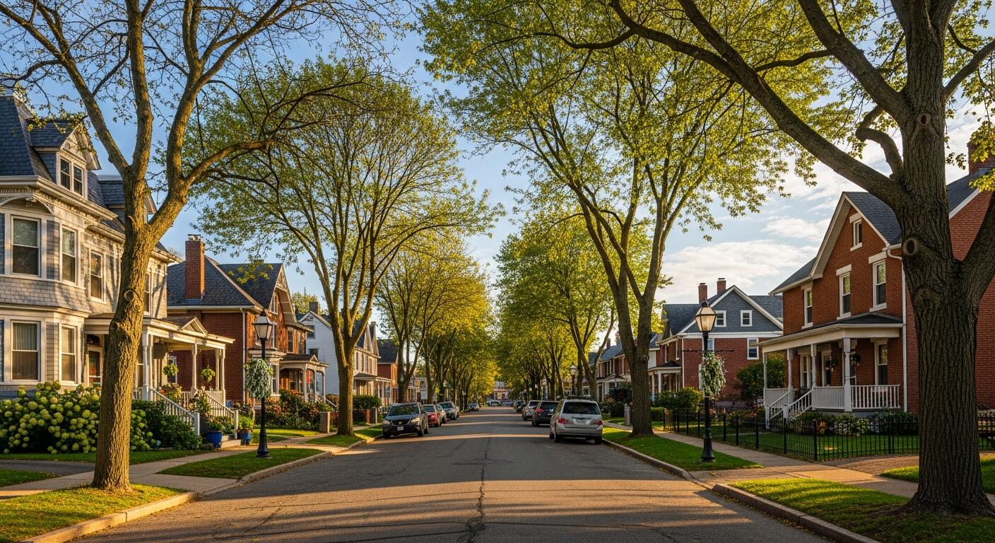 Picture of a neighborhood in Ephrata PA