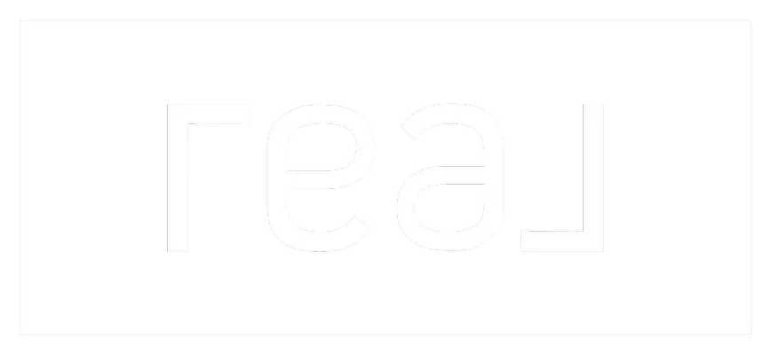 Real Logo Outline White