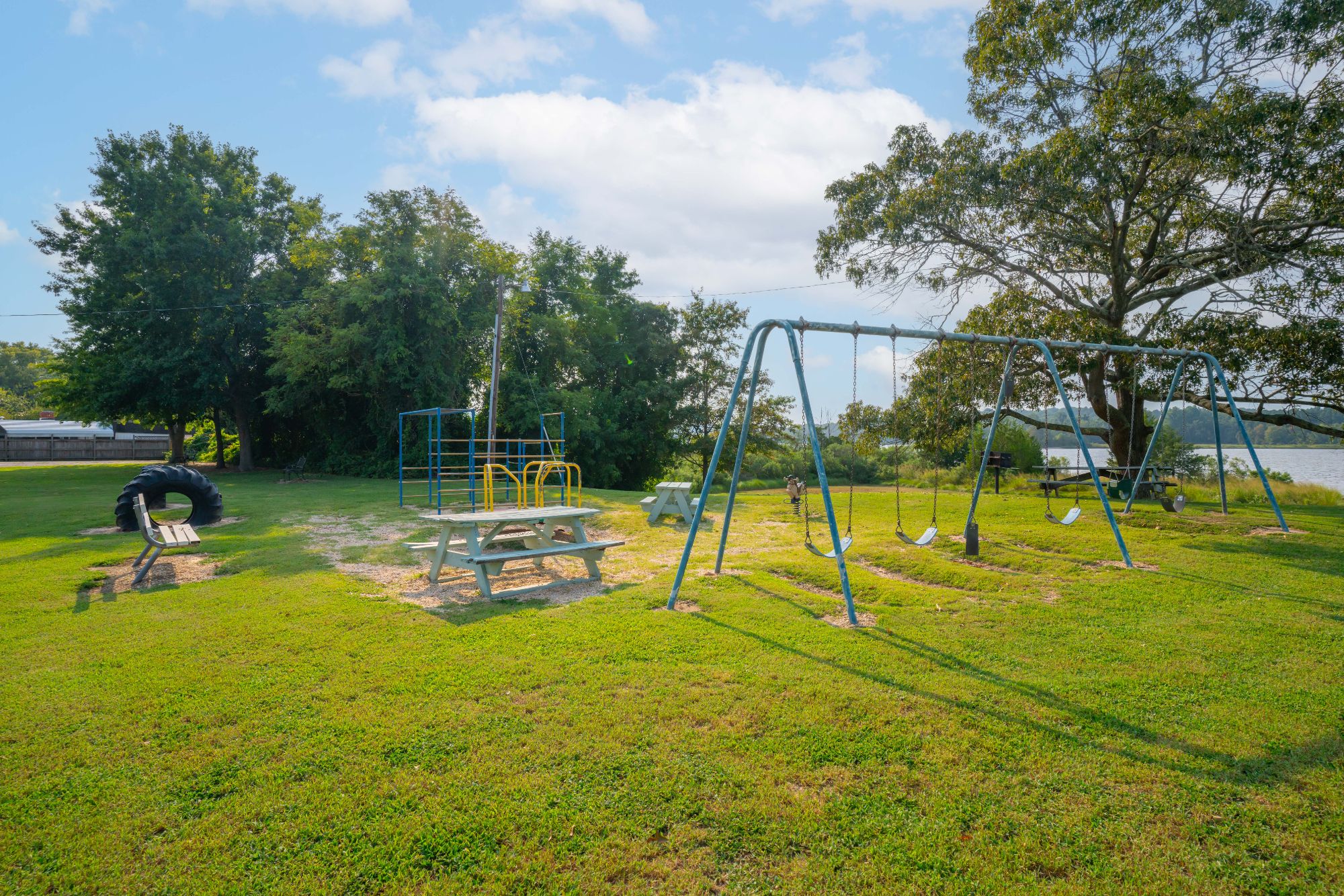 Scenic outdoor recreation at Greenwell State Park in Mechanicsville, Maryland, near Golden Beach, with visitors hiking, biking, and picnicking by the Patuxent River
