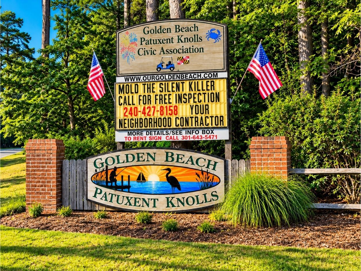Golden Beach and Patuxent Knolls Signage