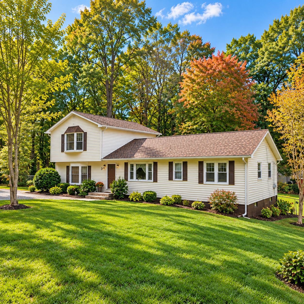 Single-family home exterior illustrating residential property presentation.