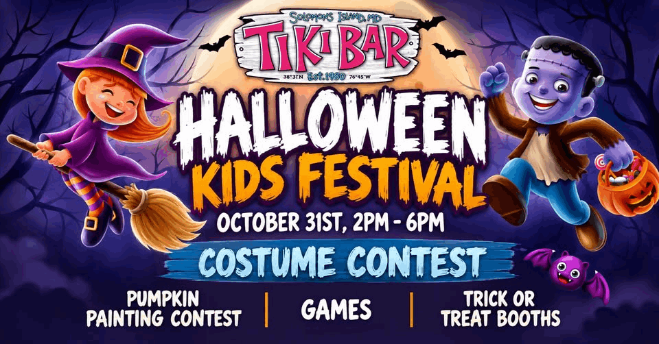 Tiki Bar Halloween Kids Festival