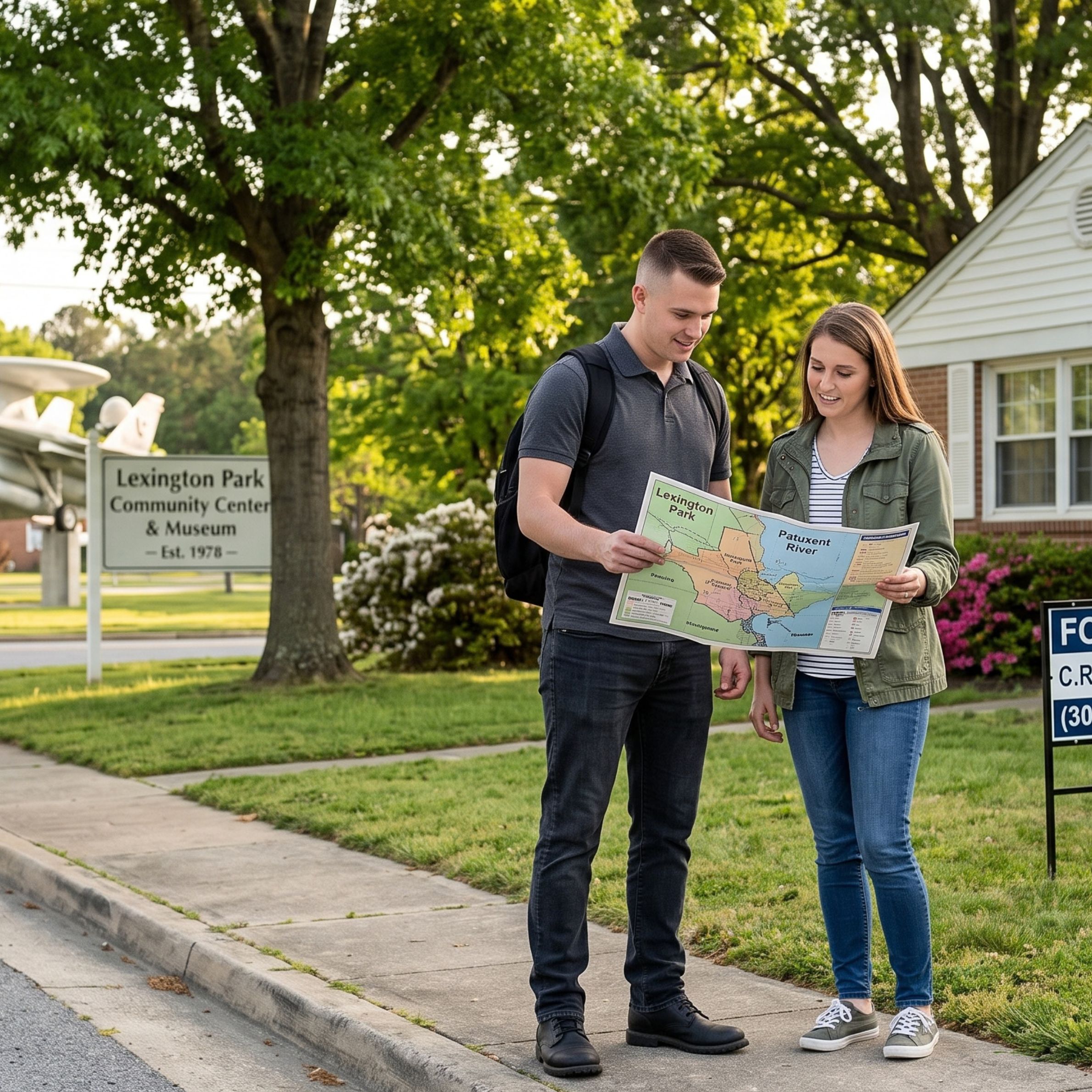Military homebuyer reviewing home financing options in Southern Maryland.