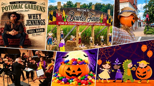 feature image of  St. Mary's County Events This Weekend | October 29 – November 1, 2026