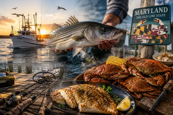 feature image of  How to Catch the Best Fish in Maryland