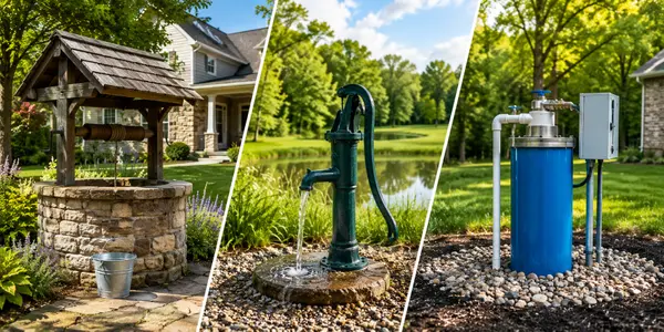 feature image of 3 Different Types of Private Wells