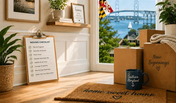 feature image of Ultimate Moving Checklist for Southern Maryland