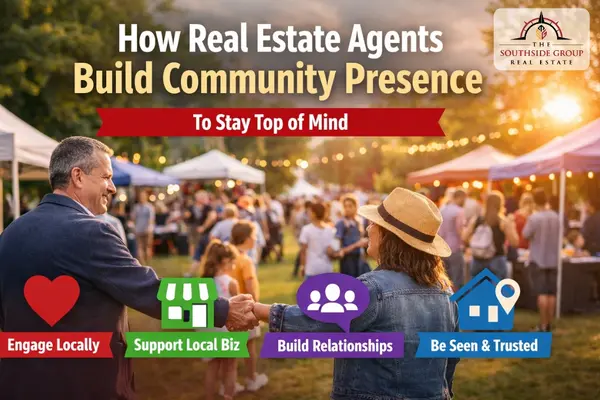 feature image of How Real Estate Agents Build Community Presence to Stay Top of Mind