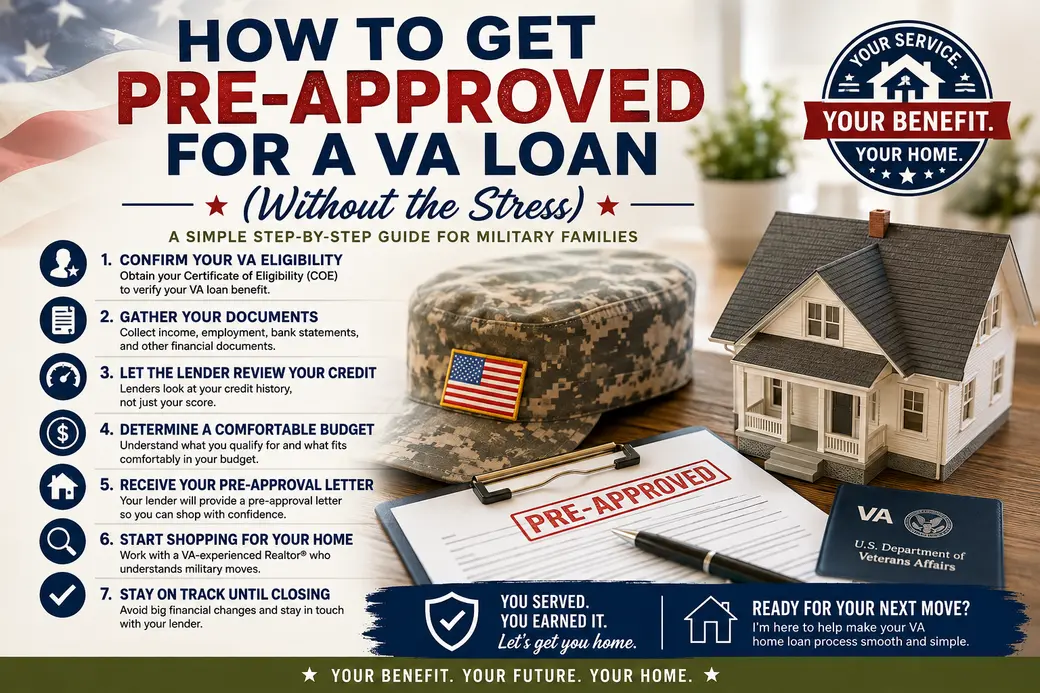 How to Get Pre-Approved for a VA Loan (Without the Stress)