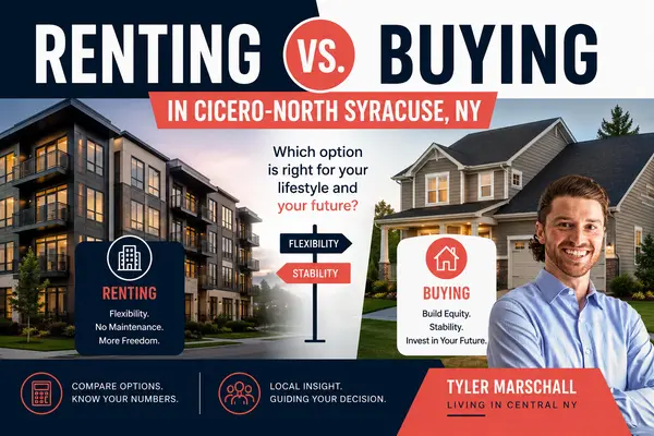 Renting vs. Buying a Home in Cicero-North Syracuse, NY: Which Makes More Sense?