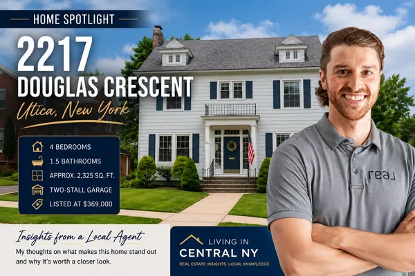 feature image of Home Spotlight: What Caught My Eye About 2217 Douglas Crescent in Utica