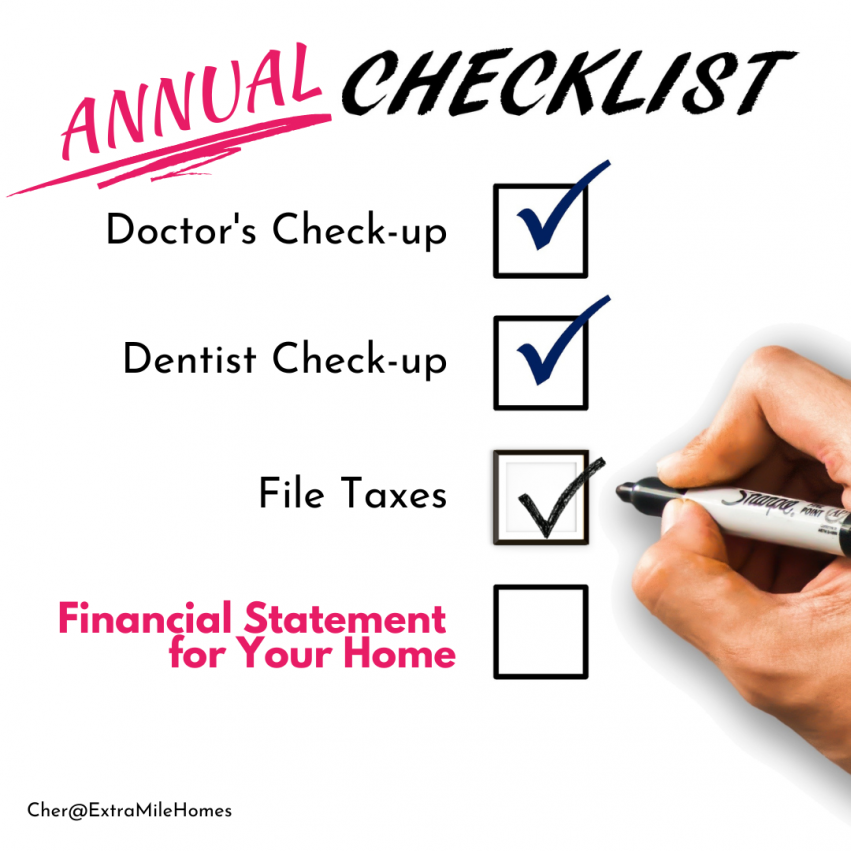 Homebot Home Value Financial Statement