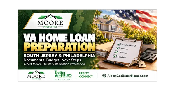 feature image of VA Loan Preparation for a South Jersey Move: What to Gather Before House Hunting
