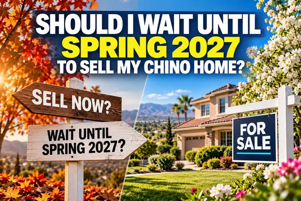 feature image of Should I Wait Until Spring 2027 to Sell My Chino or Chino Hills Home?