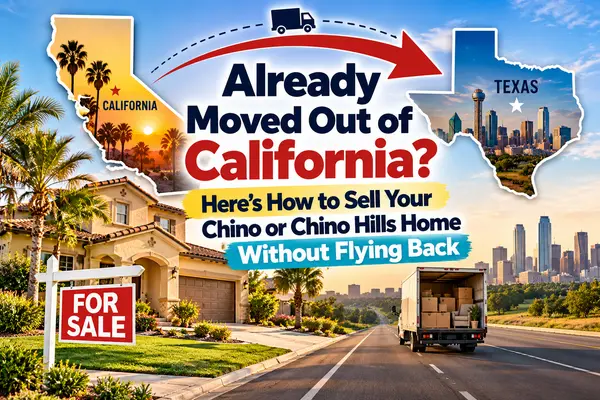 feature image of Already Moved Out of California? Here's How to Sell Your Chino or Chino Hills Home Without Flying Back