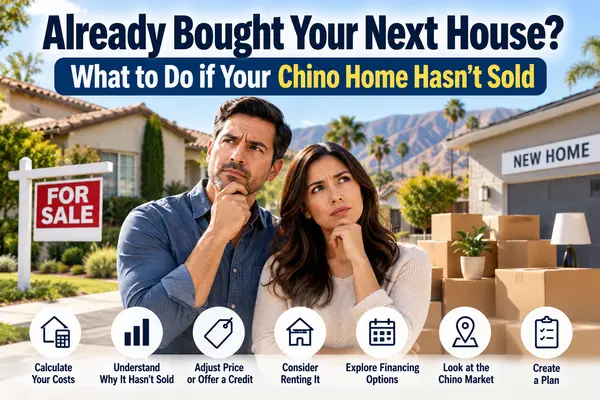 feature image of Already Bought Your Next House? What to Do if Your Chino Home Hasn’t Sold