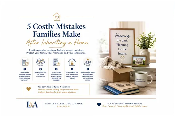 feature image of 5 Costly Mistakes Families Make After Inheriting a Home