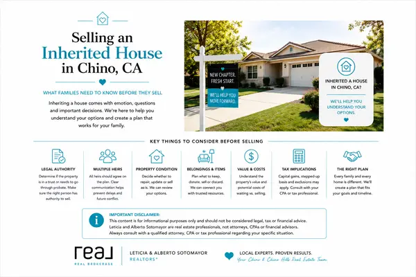 feature image of Selling an Inherited House in Chino, CA: What Families Need to Know Before They Sell