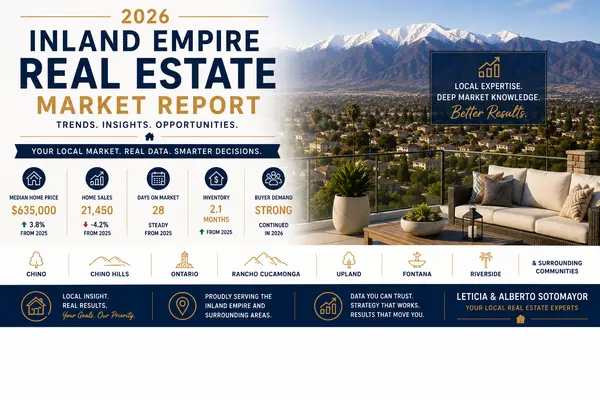 2026 Inland Empire Real Estate Market Report: What Buyers and Sellers Need to Know,Leticia & Alberto Sotomayor