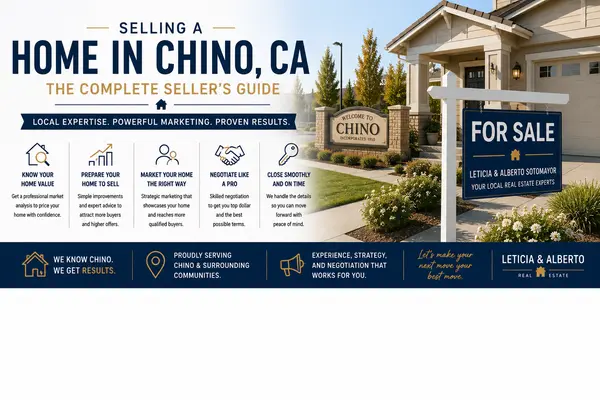 Selling a Home in Chino, CA: A Complete Guide for Homeowners,Leticia & Alberto Sotomayor