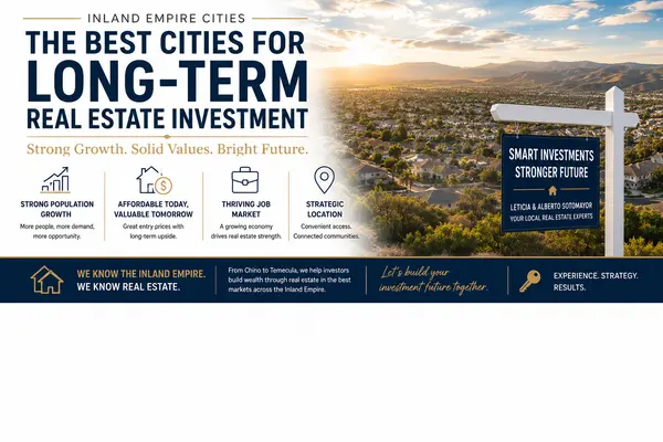 feature image of Best Cities in the Inland Empire for Long-Term Real Estate Investment